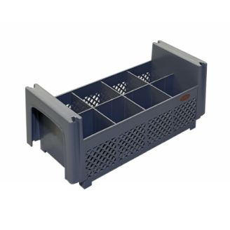 Saro cesto portaposate 450x190x180mm 8 scomparti