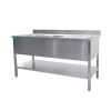 Saro lavello, 2 lavelli, sinistra - l 2000 x p 700 mm