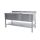 Saro lavello, 2 lavelli, sinistra - l 2000 x p 700 mm