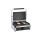 Bartscher contact grill kg1 smooth | smooth