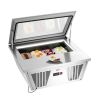 Bartscher vitrine para sorvetes 4x6,5l-f