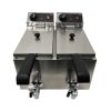 Combisteel Electric table fryer 2x4 l