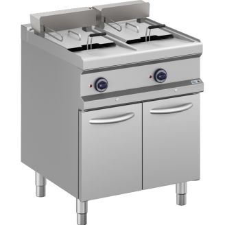 Roeder elektrisk frit&ouml;s - BK7MFRBE77A - 2 stekpannor - 12 + 12 liter