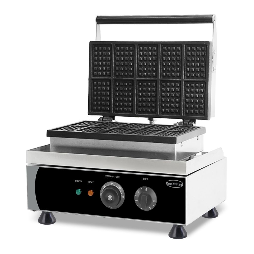 Combisteel Wafelijzer 10st brussels wafel