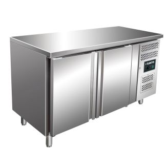 Saro 冷冻工作台，2 门，型号 hajo 2100 bt