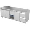 Banco de trabajo refrigerado Roeder Acer - 5 secciones - 2 puertas, motor + caj&oacute;n, puerta, 2 cajones