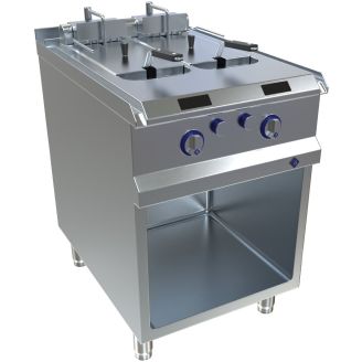 MKN elektrische friteuse LONDON 2, Easy Lift 12 kW, 2x 12,5 liter