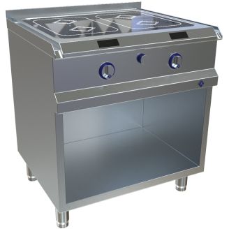 MKN induktionsh&auml;ll | 2 rektangul&auml;ra zoner | 16 kW