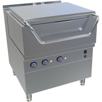 MKN elektrische kantelbare braadpan, 10,5 kW, 2/1GN, 75 liter