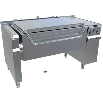 MKN 电动倾斜式煎锅，3/1GN，20kW，150升