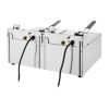 Buffalo frituregryde med to kurve, 2 x 5 liter - bordmodel
