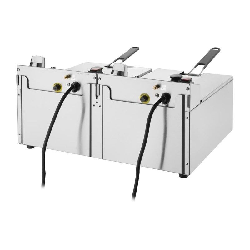 Buffalo frituregryde med to kurve, 2 x 5 liter - bordmodel