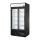 True merchandising koelkast met 2 glazen schuifdeuren - 636L - zwart