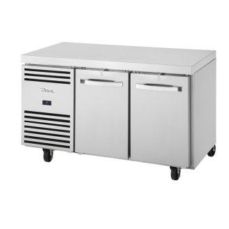 True Double door 1/1 GN Refrigerated workbench Tcr1/2-Cl-Ss-Dl-Dr