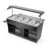 Hendi heated buffet, GN 1/1, 1490x765x(H)1370mm