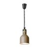Hendi varmelampe justerbar cylindrisk, Beige, 230V/250W, &Oslash;175x(H)250mm
