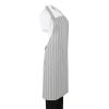 Whites Chefs Clothing Whites Schort Grijs Wit Slagers Streep