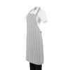 Whites Chefs Clothing Whites Schort Grijs Wit Slagers Streep