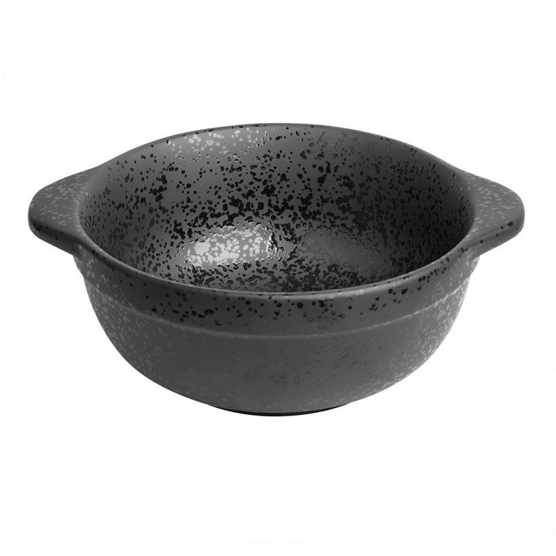 Olympia Sch&uuml;sseln mit Griffen, Schwarz &ndash; 640 ml (4er-Pack)