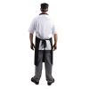 Whites Chefs Clothing Schort Polykatoen Zwart (5 stuks)