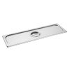 Coperchio Gastronorm 2/4 in acciaio inox Vogue