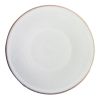 Assiette Olympia Coupe Grise - 280 mm (Lot de 4)
