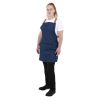 Southside Schort Denim Blauw Met Bruine Bandjes