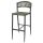 Bolero Eden PE Woven Rattan Bar Stools Green (2 pieces)