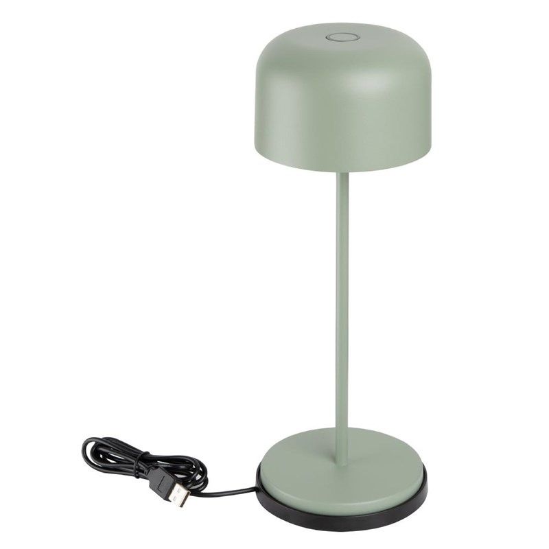 Olympia Lampa stołowa Siena okrągła kopuła szałwiowa 300mm