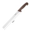 Hygiplas Serrated Knife Brown 24.8cm
