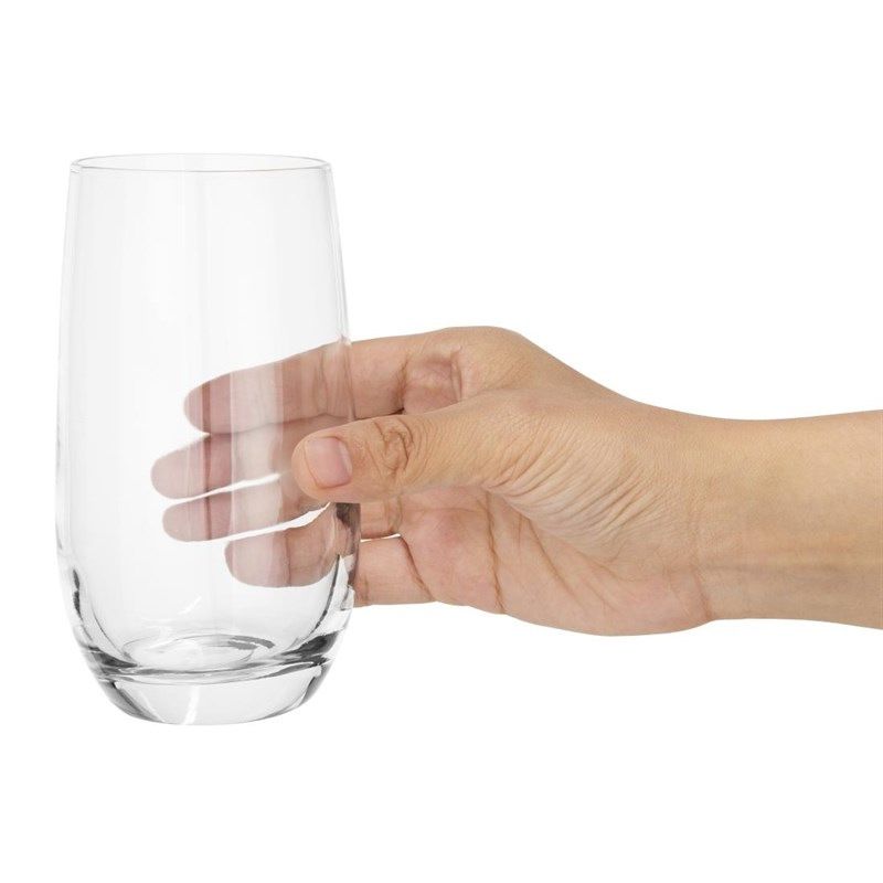 Olympia Ronde Hi Ball Tumbler - 375ml (Pak Van 6)