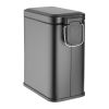 Jantex Slim Washroom Waste Bin Black 5Ltr
