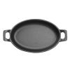 Olympia Suporte para orelha oval de ferro fundido 180x120 mm