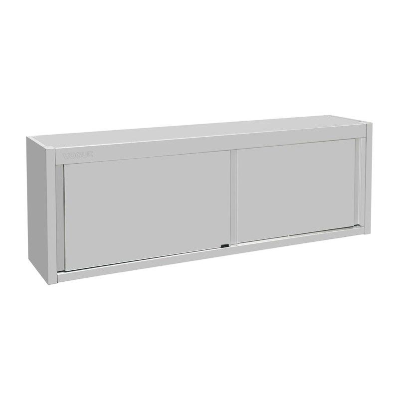 Vogue Armoire murale en acier inoxydable 650x1800x400mm