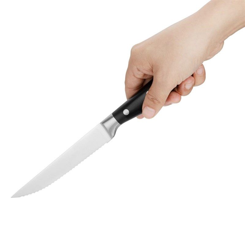 Olympia Premium genietete Steakmesser mit ABS-Griffen (6er-Set)