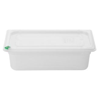 Hygiplas GN 容器 1-3 带盖和 7 个彩色夹子套装 4 (FZ092)