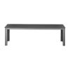 Bolero Valletta Grey Slatted Benches (2 Pieces)