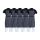 Whites Chefs Clothing Whites Butchers gestreepte koksbuis blauw/wit (5 stuks)