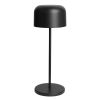 Olympia Siena Bordlampe Rund Kuppel Sort 300mm