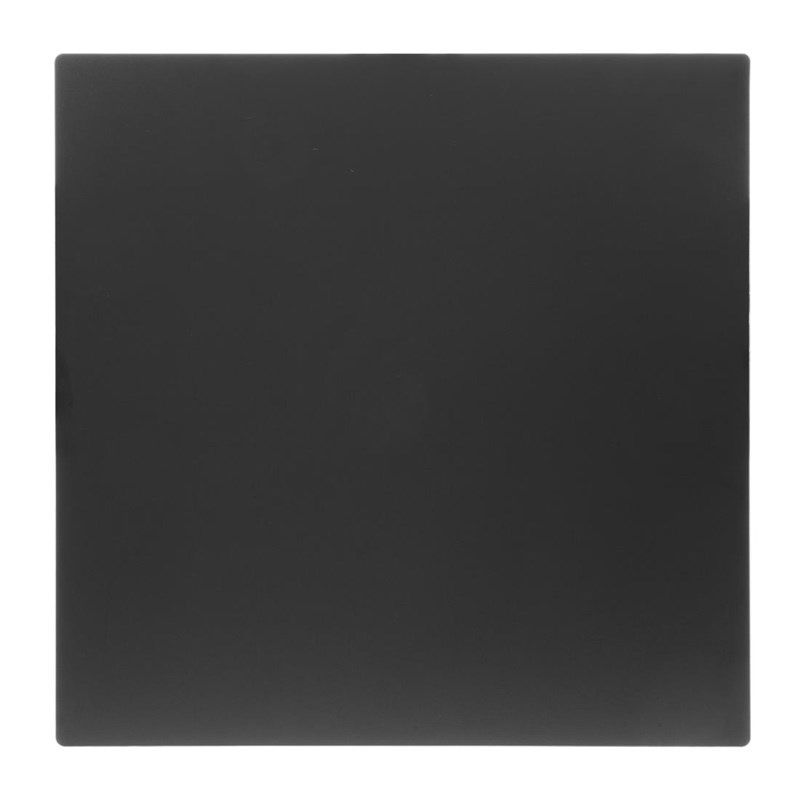 Bolero Tablero de mesa cuadrado para exterior negro mate de 700 mm