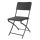 Bolero Silla plegable de rat&aacute;n negra (juego de 2)