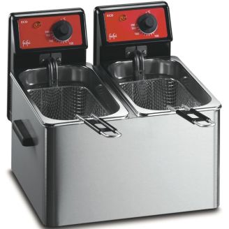 FriFri Eco 4+4 encimera 2x 3-4L 2,3kW