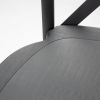 Bolero Manhattan Cross-Back Plastic Chairs Black (Set of 4)