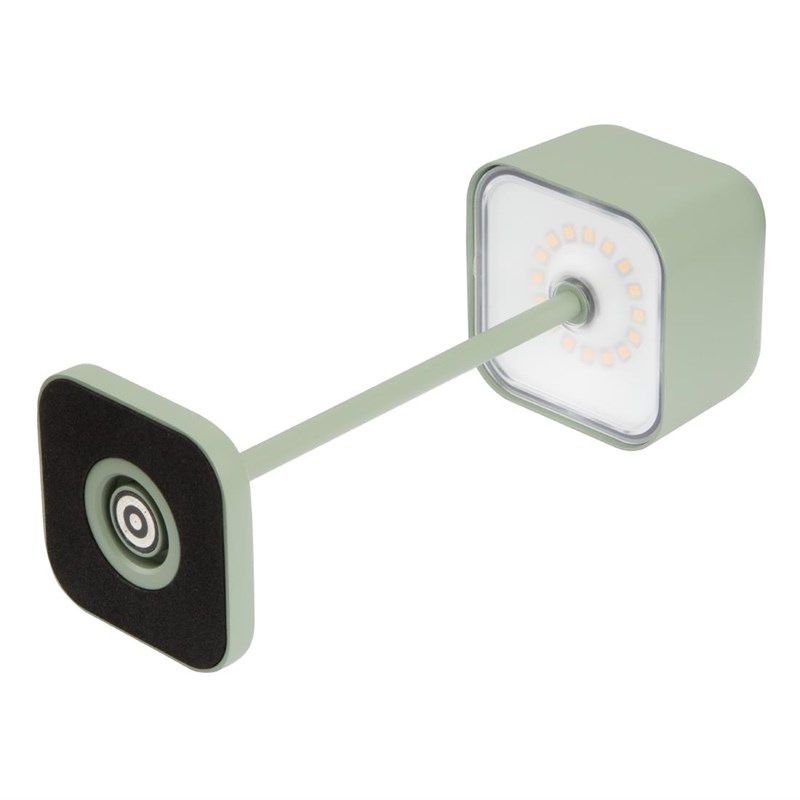 Olympia Lampa stołowa Lucca kwadratowa kopuła szałwiowa 200mm