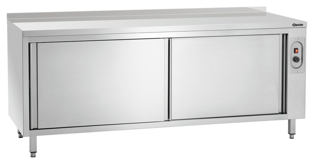 Bartscher Varmeskab 700 2000x700x900 mm med bagkant