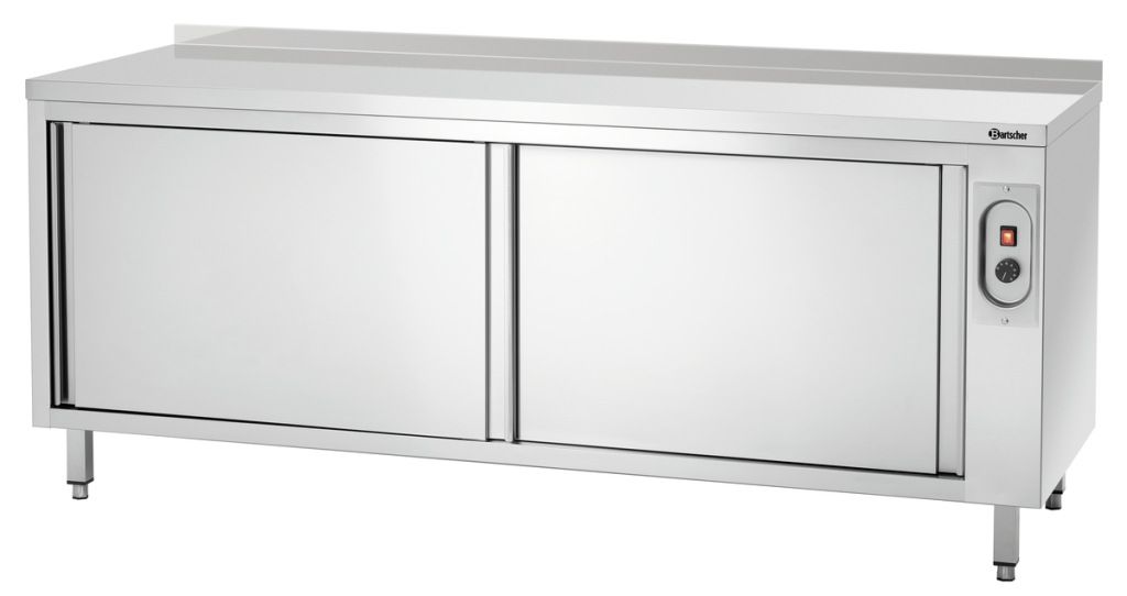 Bartscher Varmeskab 700 2000x700x900 mm med bagkant