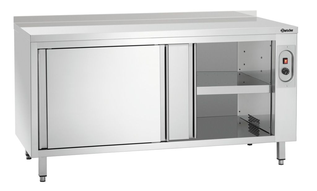 Armoire chaude Bartscher 700 1600x700x900 mm avec dosseret