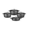 Hendi anti-aanbak braadpan met deksel 7L 367x290x122mm