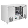 Bancone saladette ventilato a 3 ante Polar U-series
