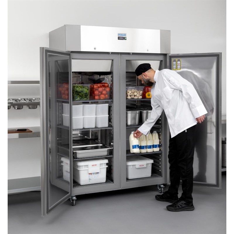 Frigorifero verticale a risparmio energetico Polar U-Series da 1400 litri